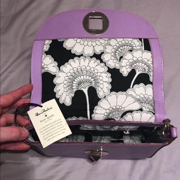 NWT Kate Spade LE Sawyer Bag Lilac - Picture 4 of 4